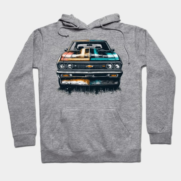 Chevrolet El Camino Hoodie by Vehicles-Art